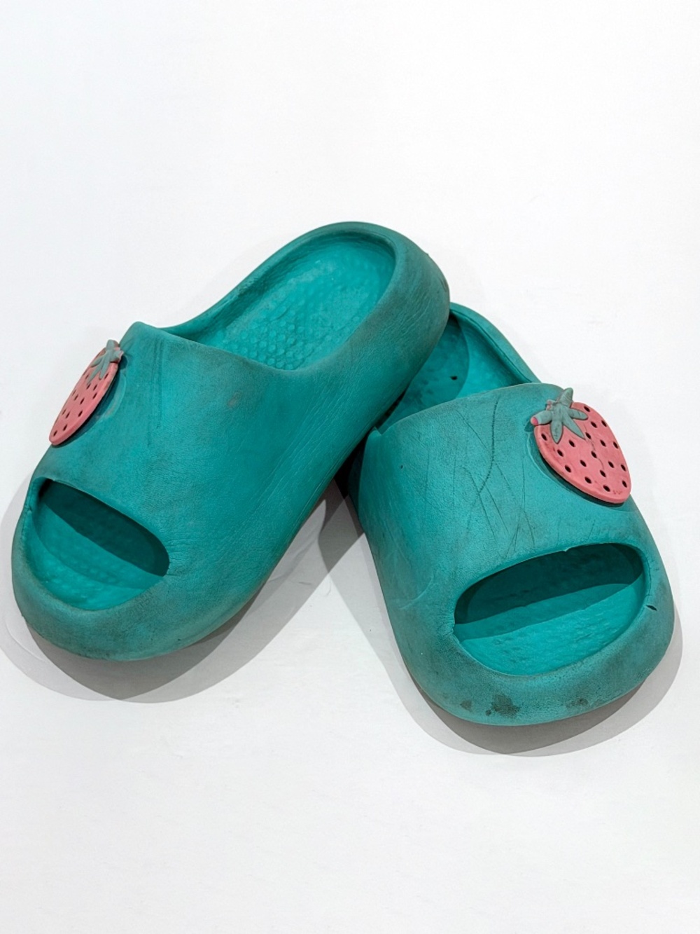 Kids Strawberry Slides Size 12